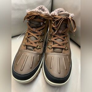 Men's Weatherproof Brown and Black Snow Boots Sz.13